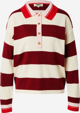 FRNCH PARIS - Pullover em vermelho: frente
