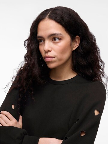 VILA Sweatshirt 'VISif' in Schwarz