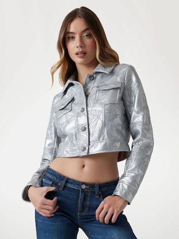 GUESS Between-Season Jacket 'CLELIA' in Silver: front