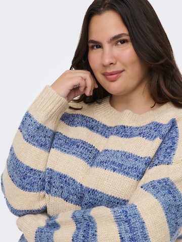 Pull-over 'CARDundee' ONLY Carmakoma en beige