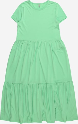 KIDS ONLY - Vestido 'Dalia' en verde: frente