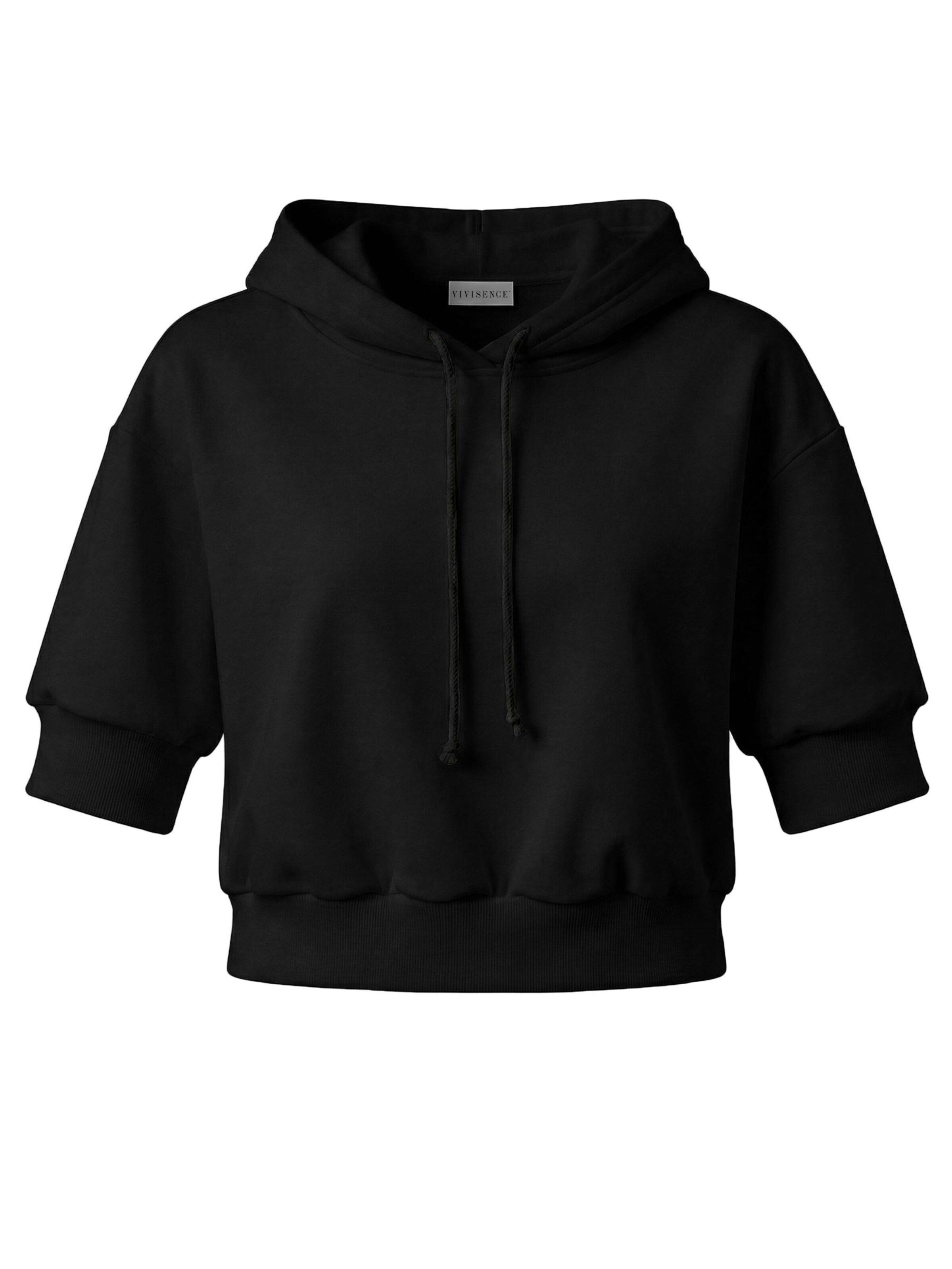 Vivisence Sweatshirt '9008' in Black: front