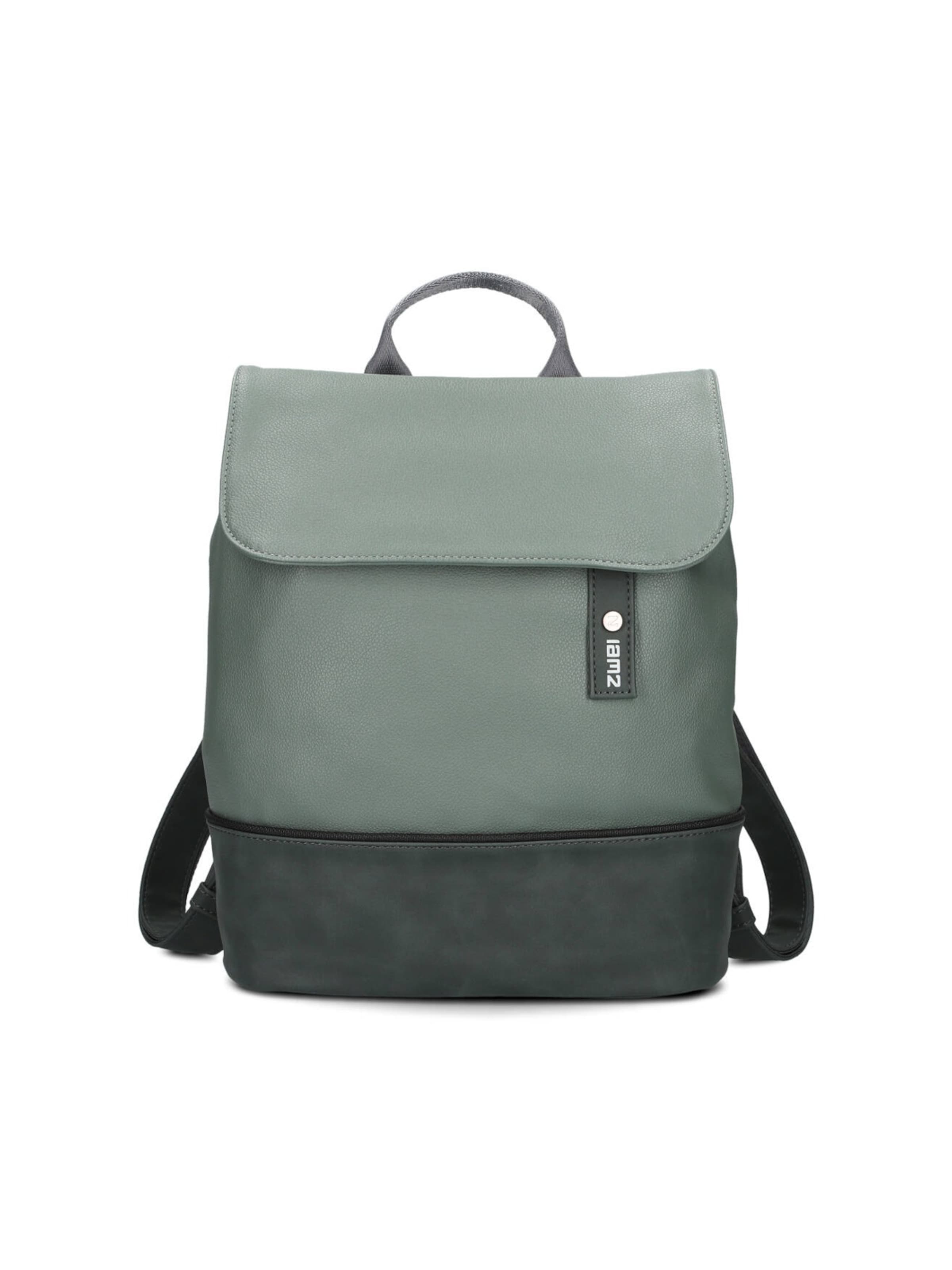 ZWEI Rucksack 'JANA JR13'‌‌‌‌‌‌‌‌‌‌ in Grün: Vorderseite