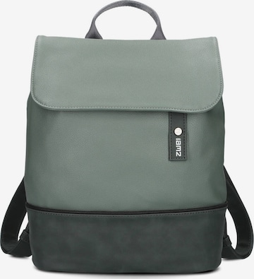 ZWEI Rucksack 'JANA JR13' in Grün: Vorderseite