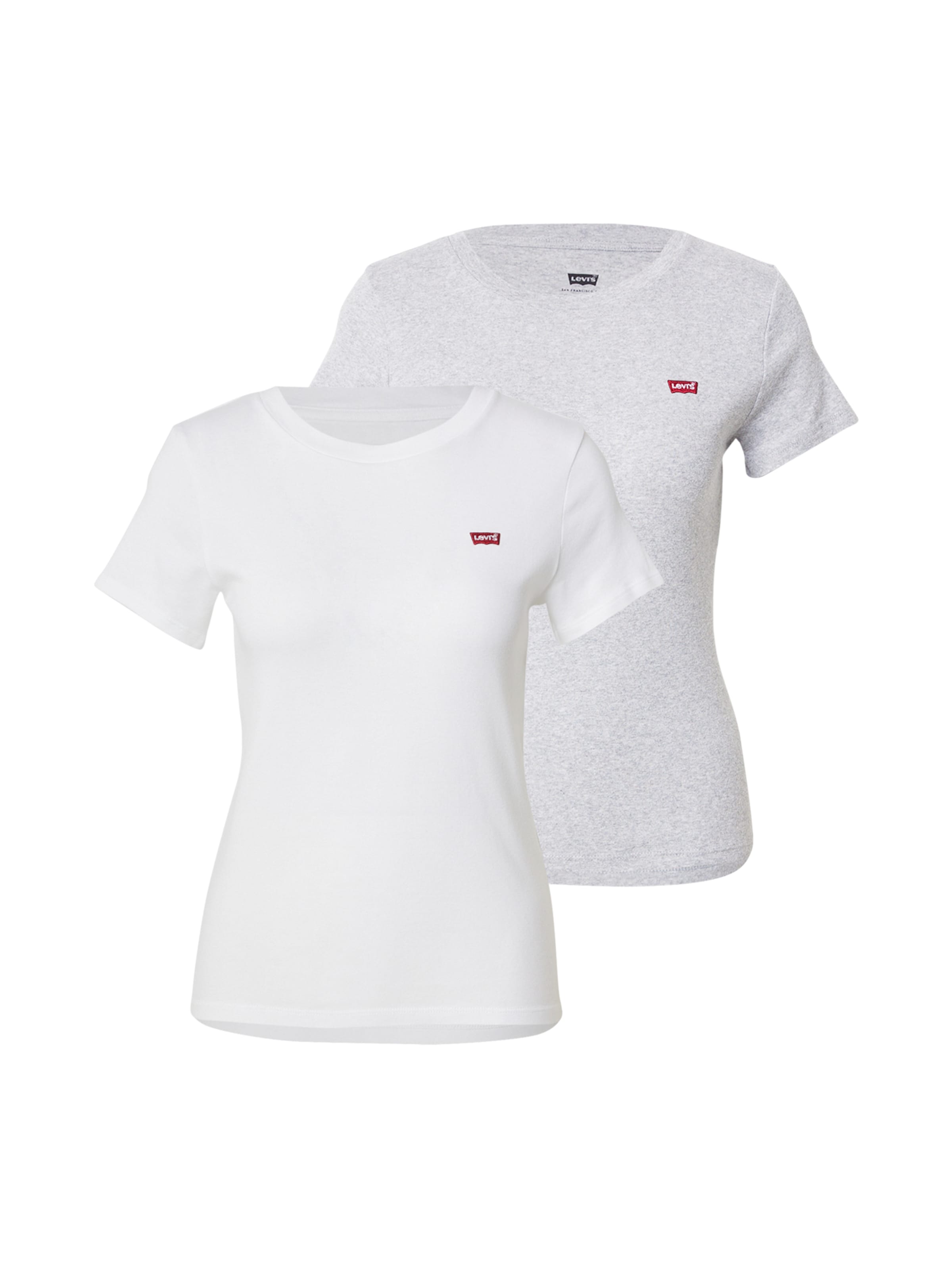 LEVI'S ® Tričko 'Essential' – šedá: přední strana