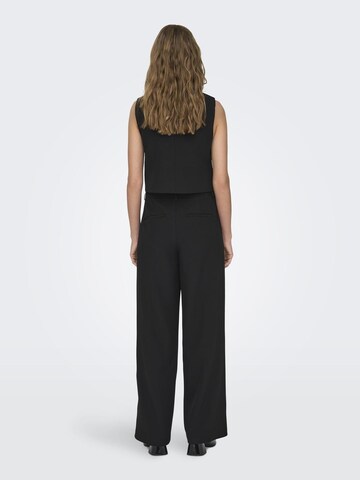 ONLY Loosefit Pantalon 'ELLY' in Zwart