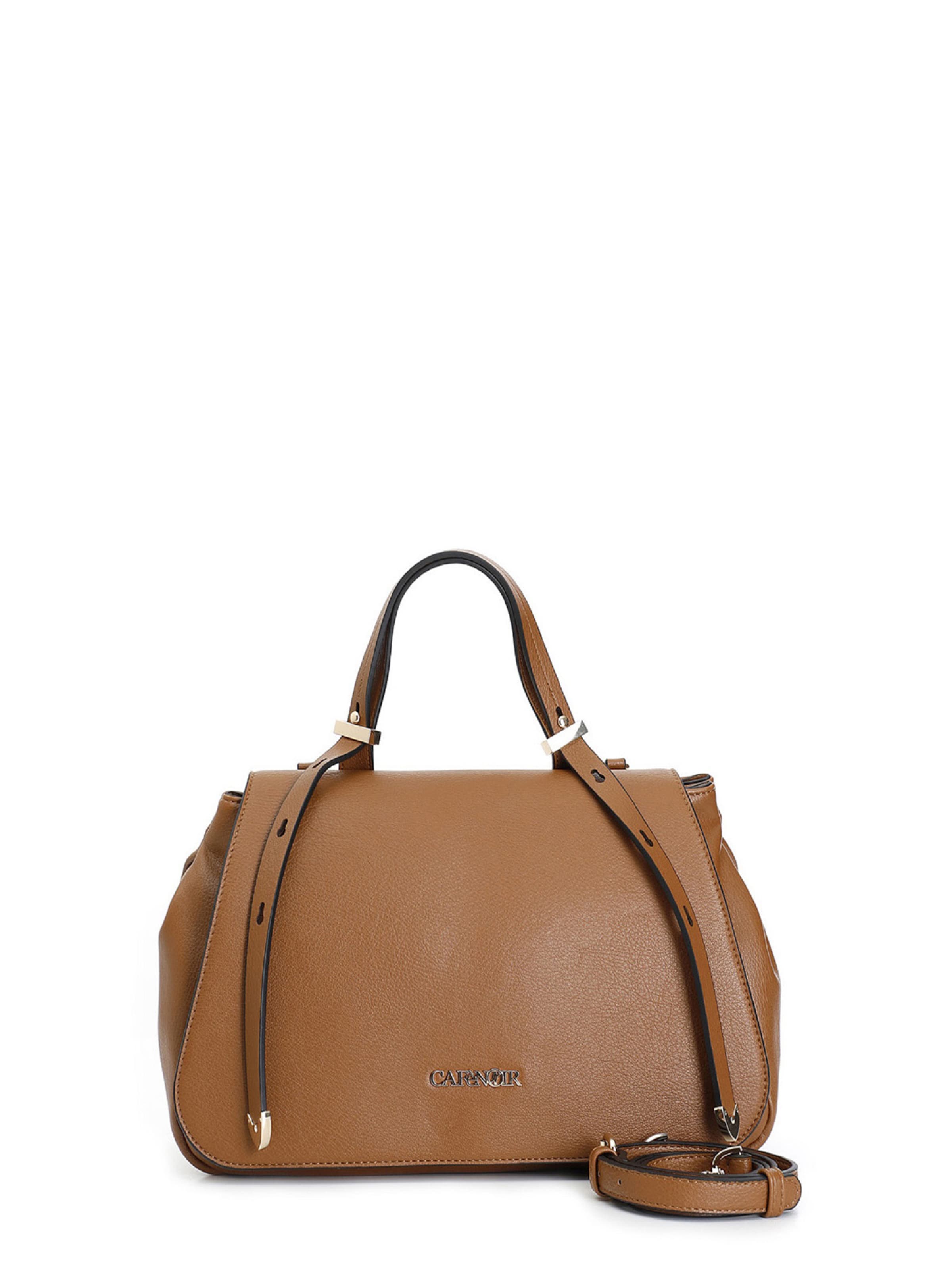 Borsa a mano di CAFè NOIR in marrone: frontale