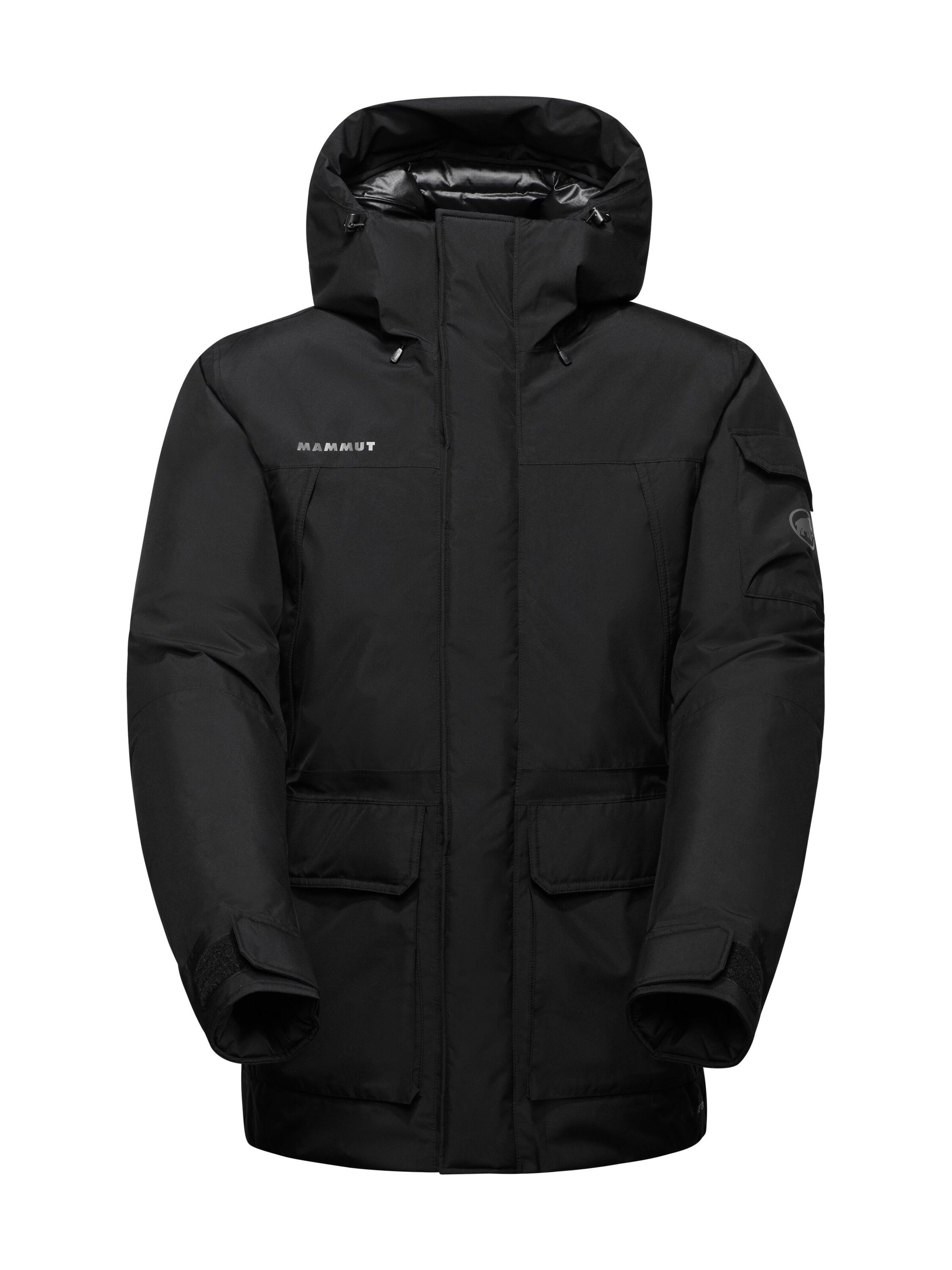 MAMMUT Outdoor jacket in Black: front