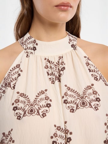 Ana Alcazar Jurk 'Doreyu' in Beige