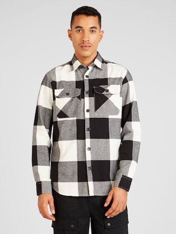 JACK & JONES Regular fit Skjorta 'Edarren' i vit: framsida