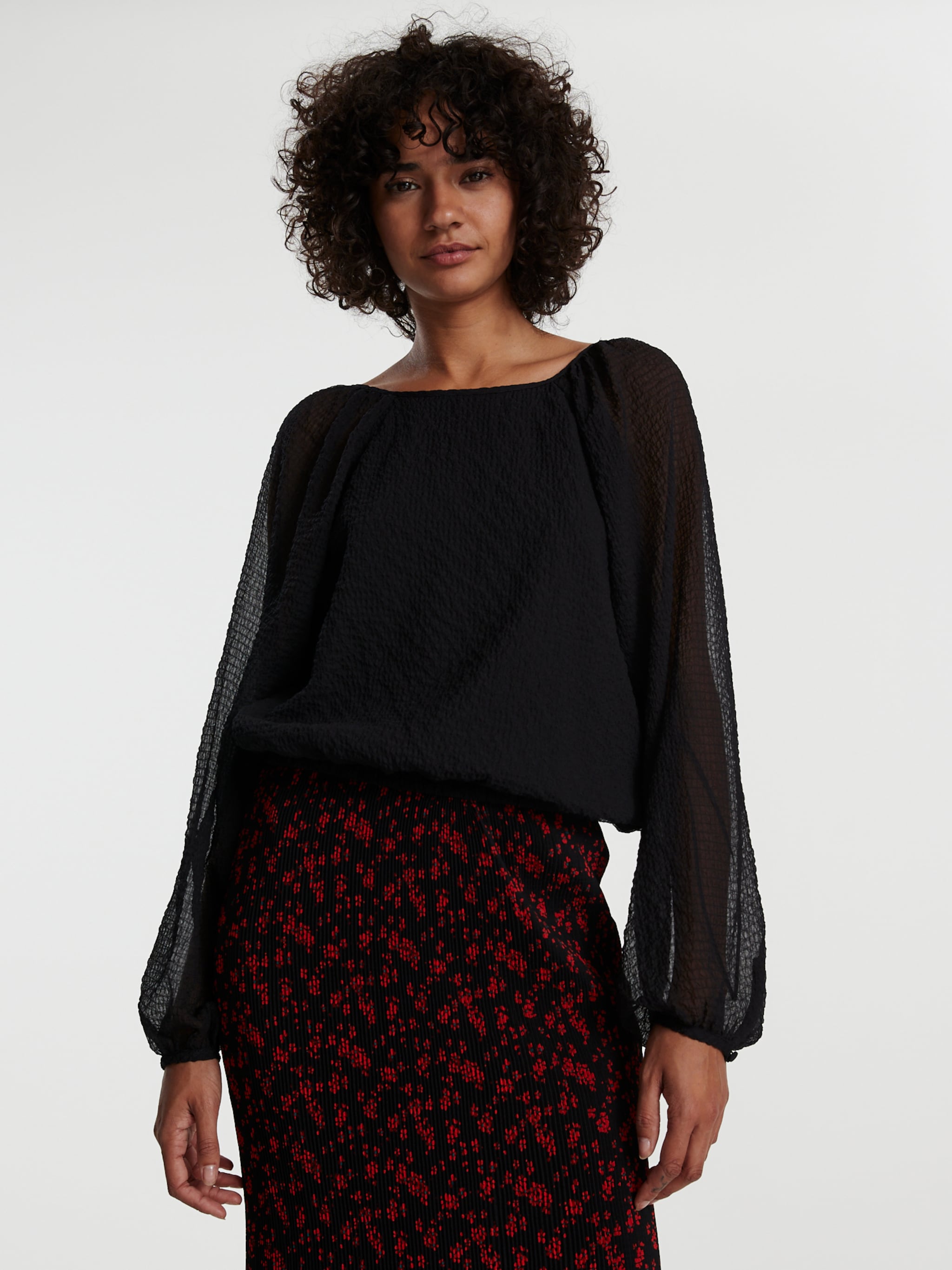 EDITED Produkte Bluse 'Neele' schwarz