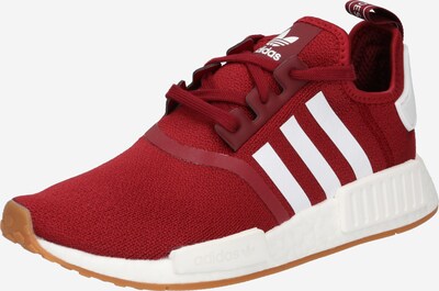 ADIDAS ORIGINALS Madalad ketsid 'NMD_R1' veinipunane / valge, Tootevaade