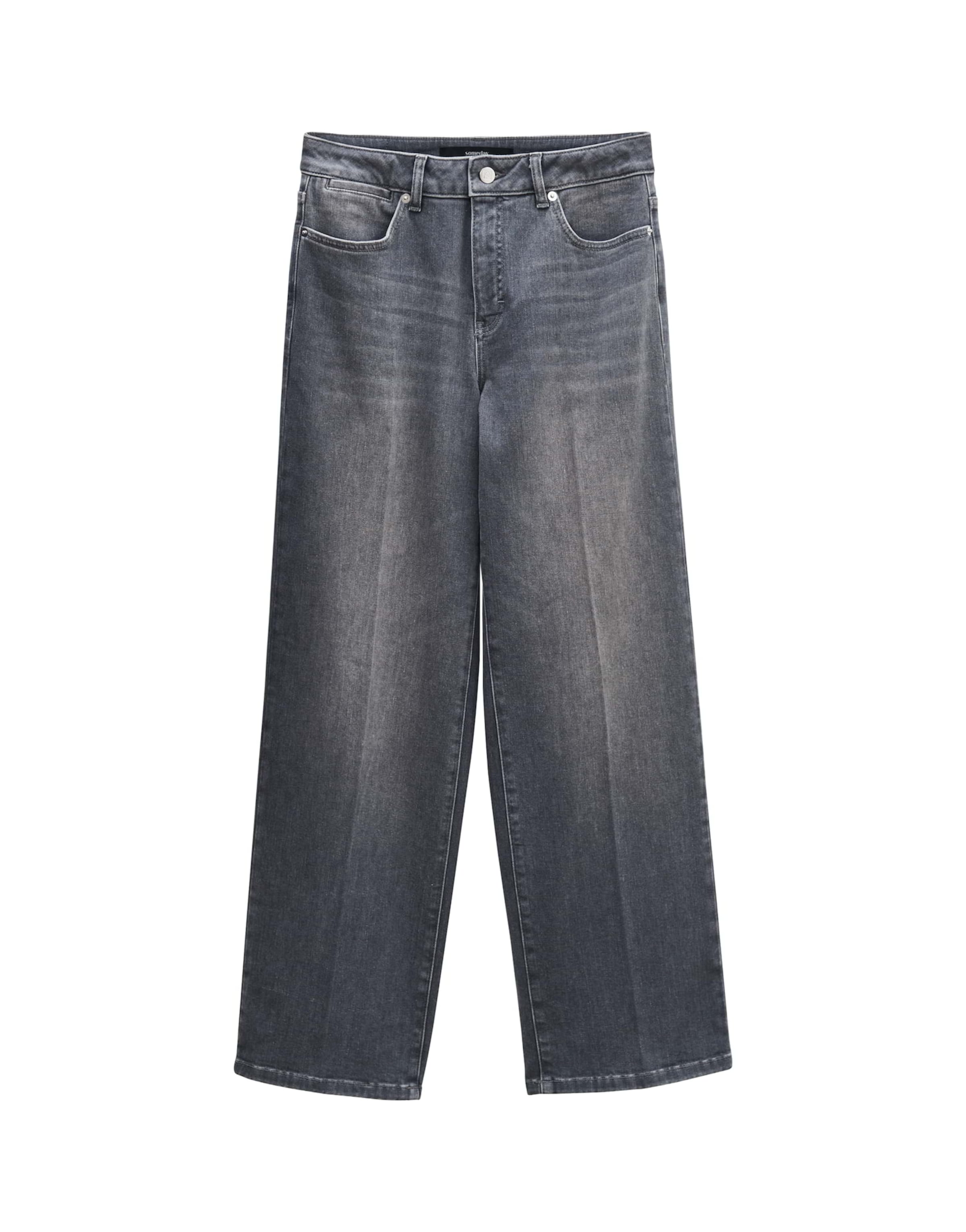 Someday Wide leg Jeans 'Cellma Iconic' in Grey: front