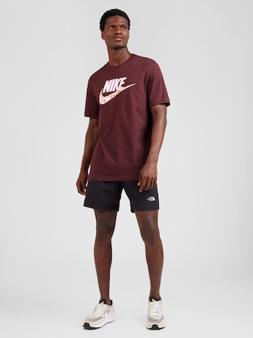 Nike Sportswear T-Shirt 'FUTURA' in Rot