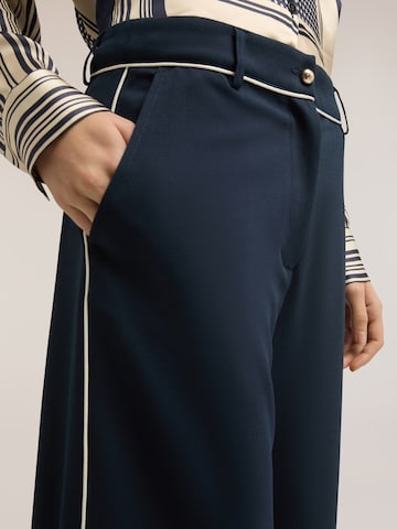 Wide Leg Pantalon MOTIVI en bleu