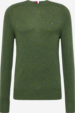 Pull-over TOMMY HILFIGER en vert : devant