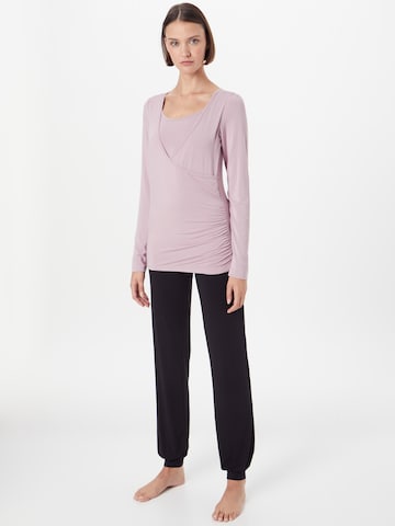 CURARE Yogawear Koszulka funkcyjna 'Flow' w kolorze różowy