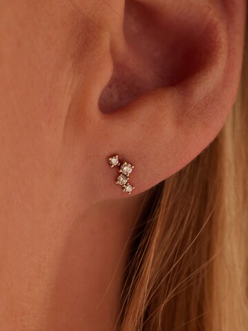 Lucardi Oorbellen 'Schick' in Goud