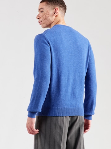 Hackett London Svetr – modrá: zadní strana