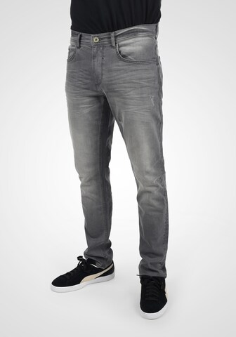 BLEND Slimfit Jeans 'Lukker' in Grijs: voorkant