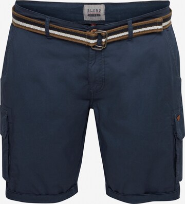 Regular Pantalon cargo 'Brian' BLEND en bleu : devant