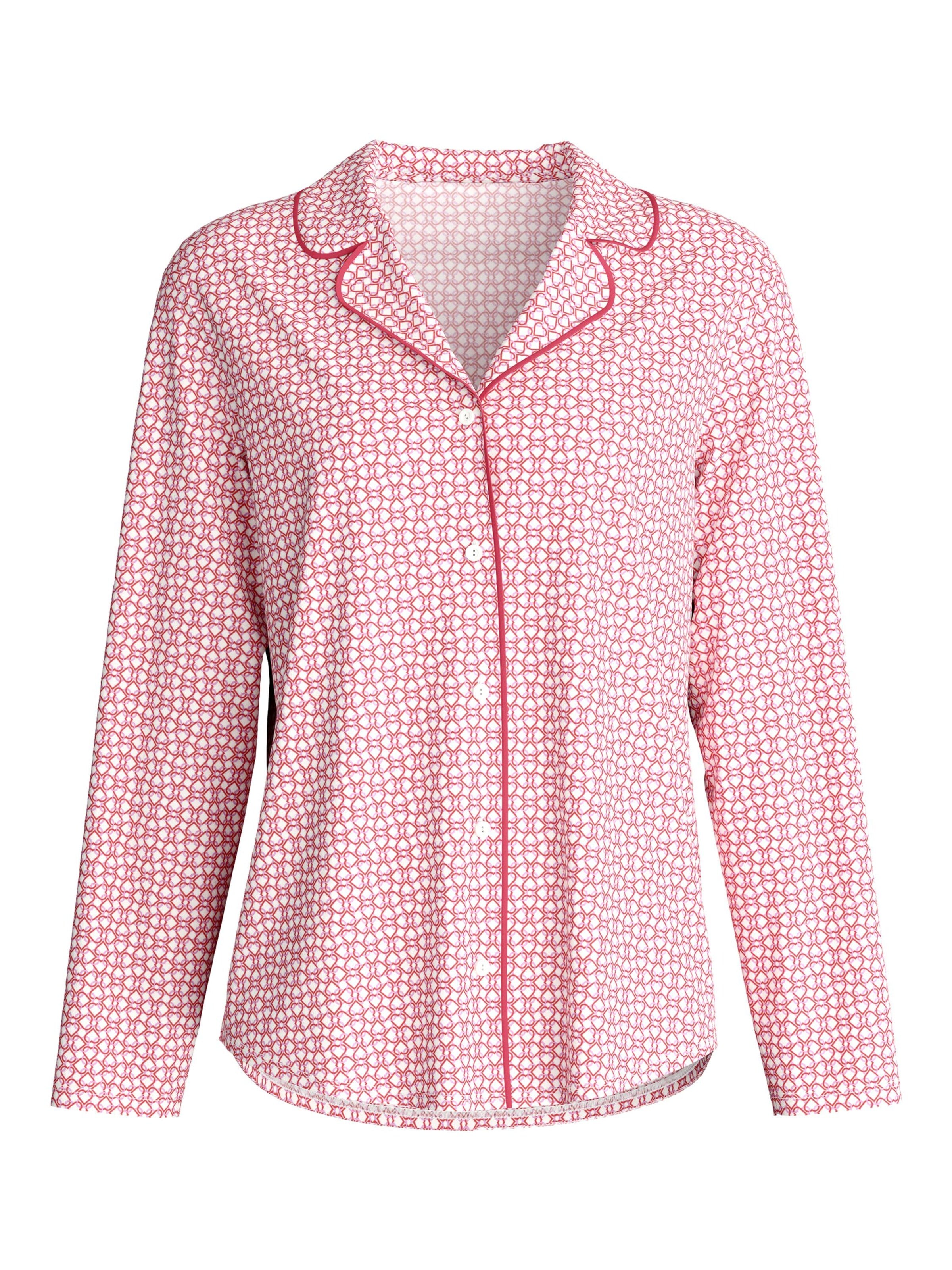 Camicia da notte 'Favourites Love' di CALIDA in rosso: frontale
