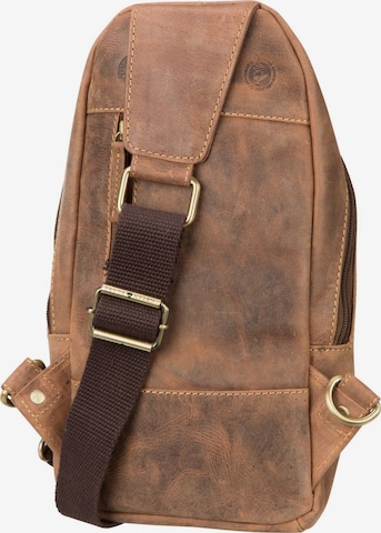 GREENBURRY Backpack ' Vintage 1612A ' in Brown