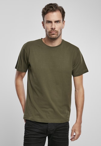 T-Shirt Brandit en vert : devant