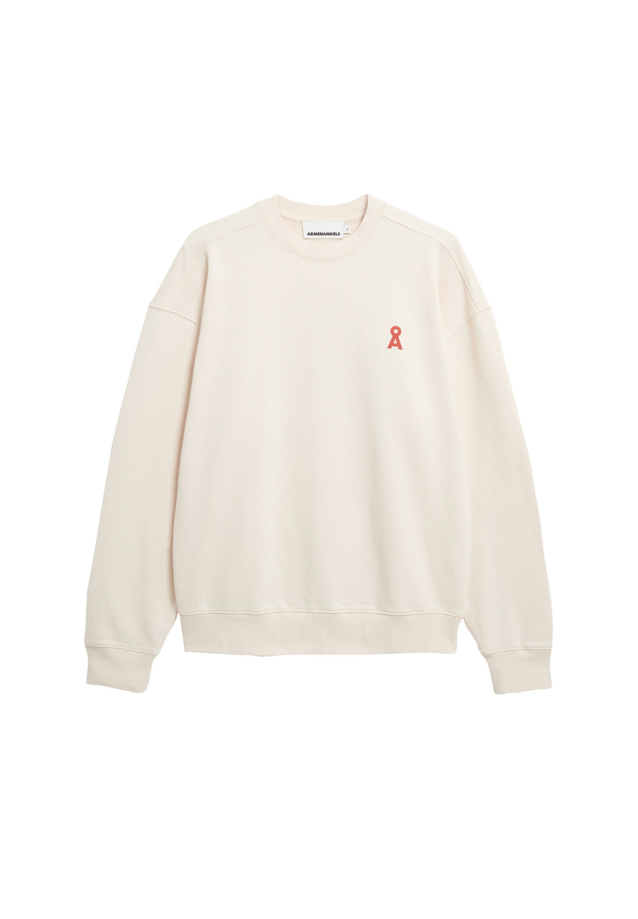 ARMEDANGELS Sweatshirt in Wit: voorkant