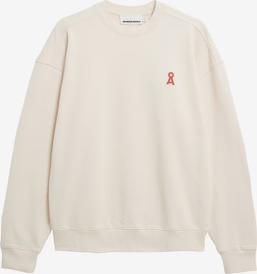 ARMEDANGELS Sweatshirt in Wit: voorkant