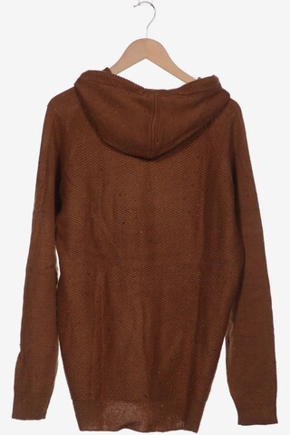 !Solid Sweatshirt & Zip-Up Hoodie in XL in Brown