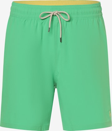 Polo Ralph Lauren Board Shorts in Green: front