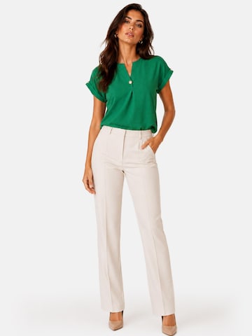 REGINA FASHION Bluza 'Blouse with button' | zelena barva