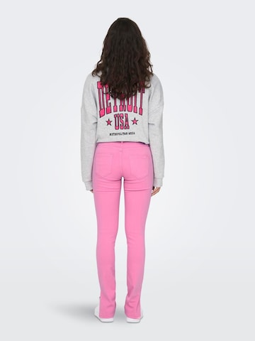 ONLY Baggy Jeans 'Blush' in Pink