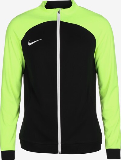 NIKE Athletic Jacket 'Academy' in Neon yellow / Black / White, Item view