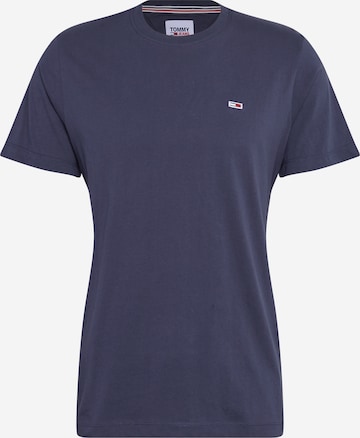 Tommy Jeans - Ajuste regular Camiseta en azul: frente