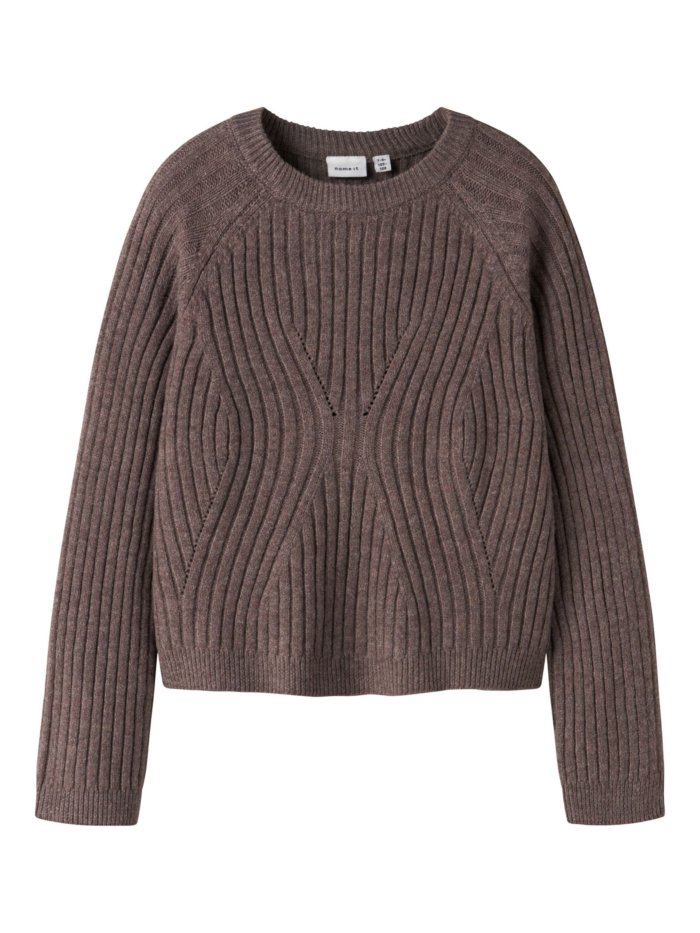 NAME IT Sweater 'NKFRikine' in Brown: front