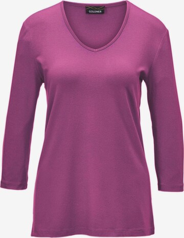 Goldner Shirt in Purple: front