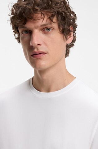 BOSS T-Shirt 'Taut' in Weiß