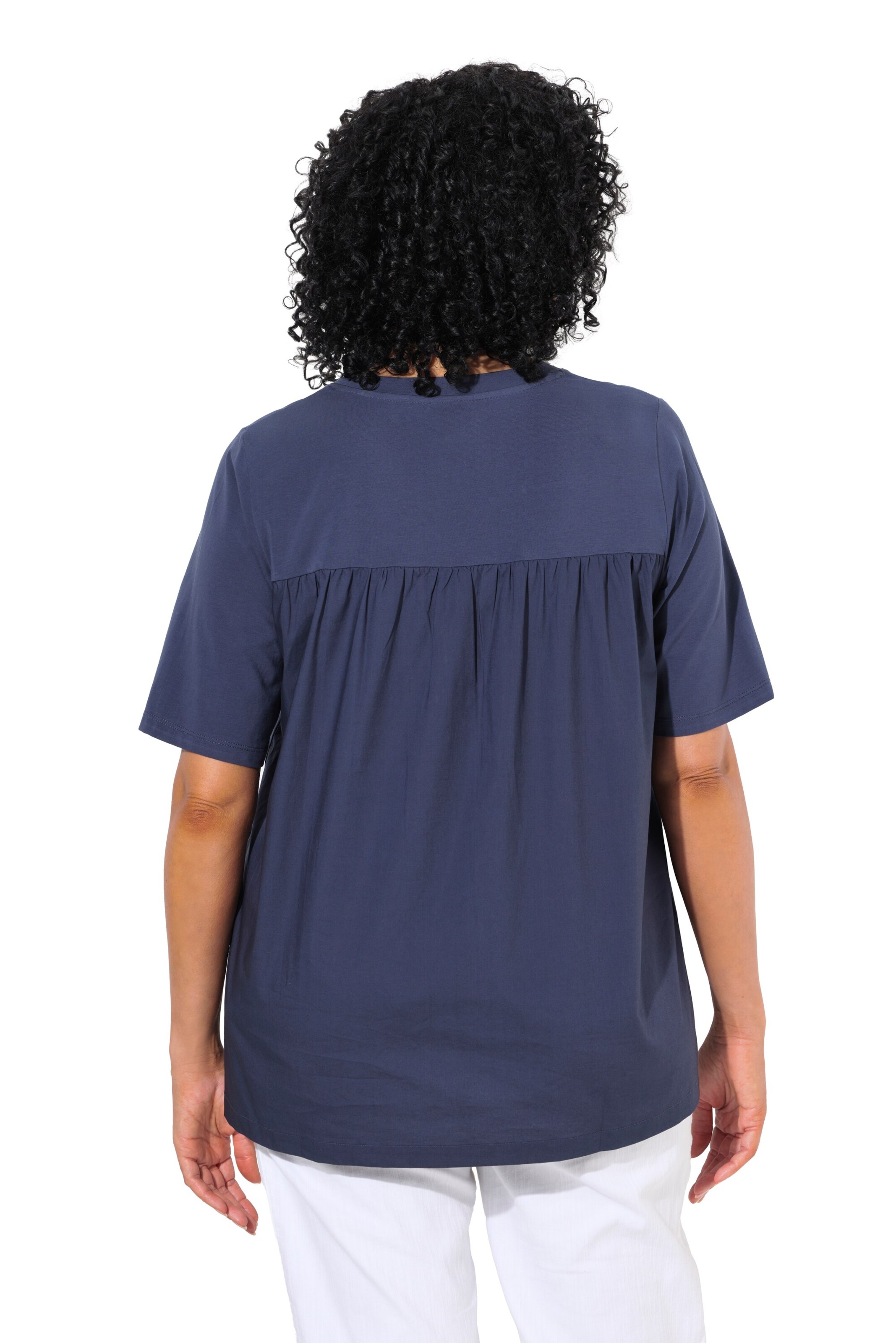 Ulla Popken Shirt in Blauw
