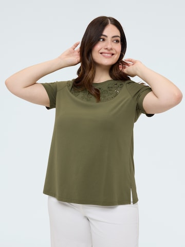 Fiorella Rubino - Camiseta en verde
