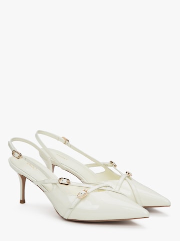 Estro Slingpumps '2408-9'‌‌‌‌‌ in Beige