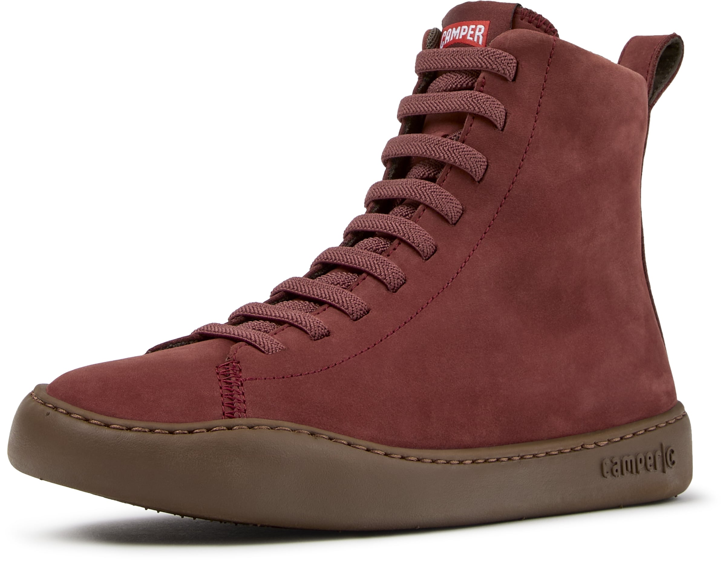 CAMPER Sneakers hoog 'Peu Touring' in Rood: voorkant