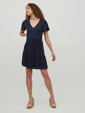 VILA Summer Dress 'Natalie' in Blue