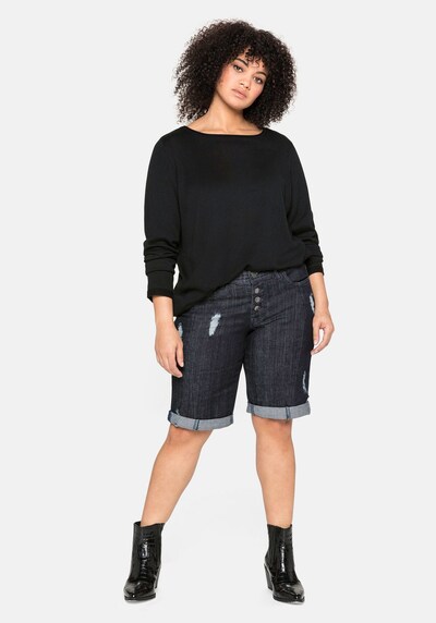 Jeans SHEEGO pe albastru denim, Vizualizare model