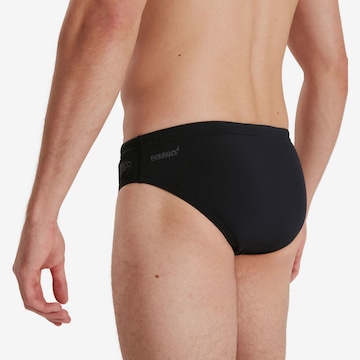 SPEEDO Athletic Swim Trunks in Black