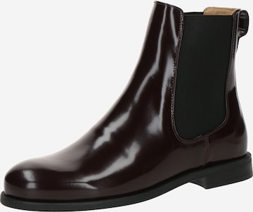 BOSS Ботинки челси 'Lycia' в Лиловый: спереди