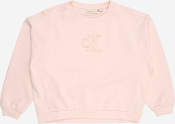 Calvin Klein Jeans Tréning póló - rózsaszín: elől