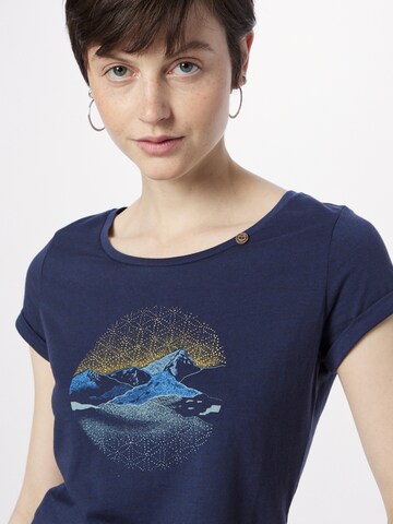 Ragwear T-Shirt 'Mint' in Blau