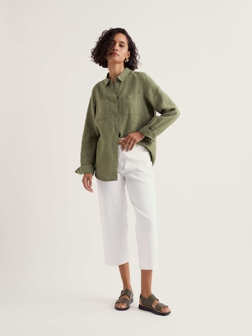 Chemisier 'Hazel Branch' Seasalt Cornwall en vert